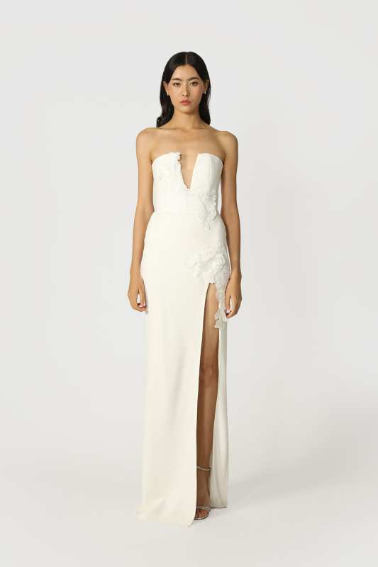 Flora Strapless Gown